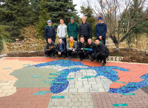 """""""""""""" Sheboygan Lutheran High School, Service Day Group